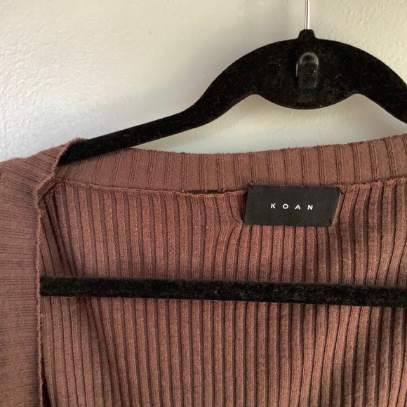 Coffee brown cardigan - Picture 4 of 4